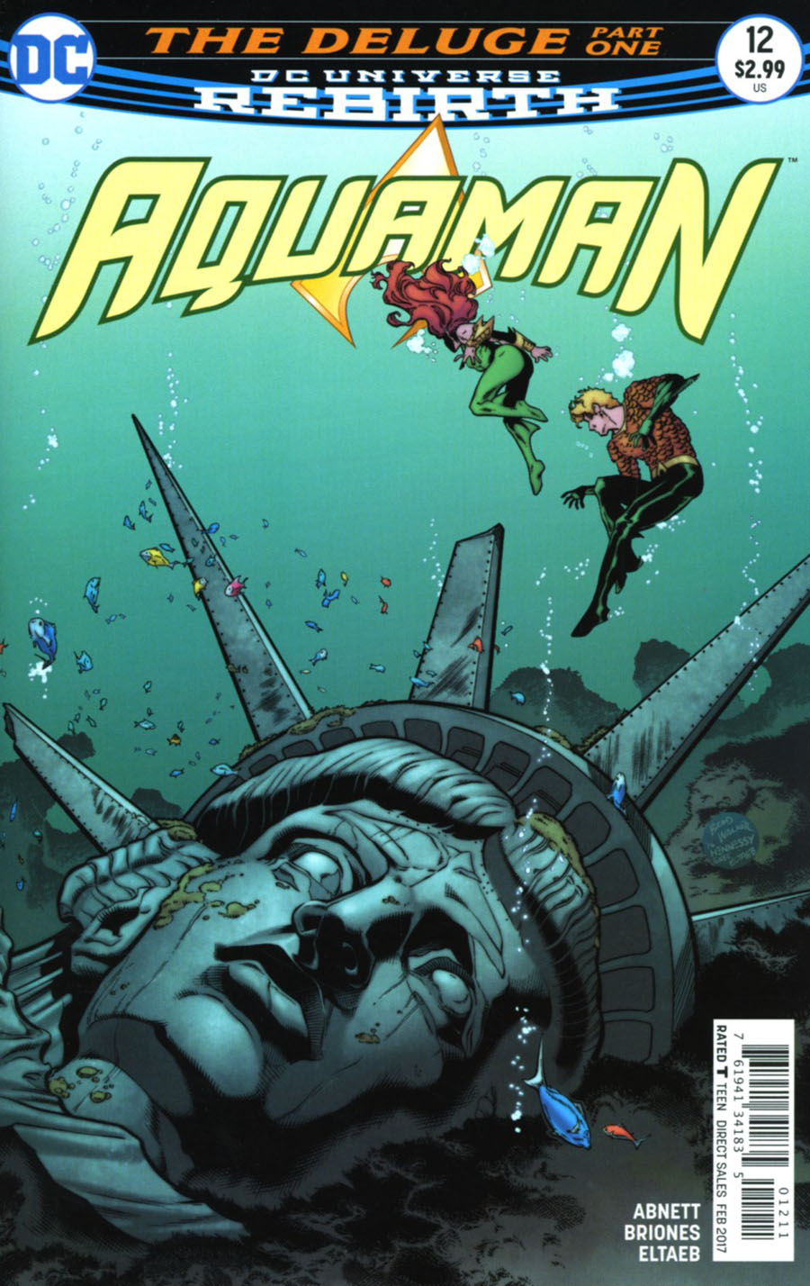 Aquaman Vol 6 #12 Cover A Regular Brad Walker & Andrew Hennessey Cover
