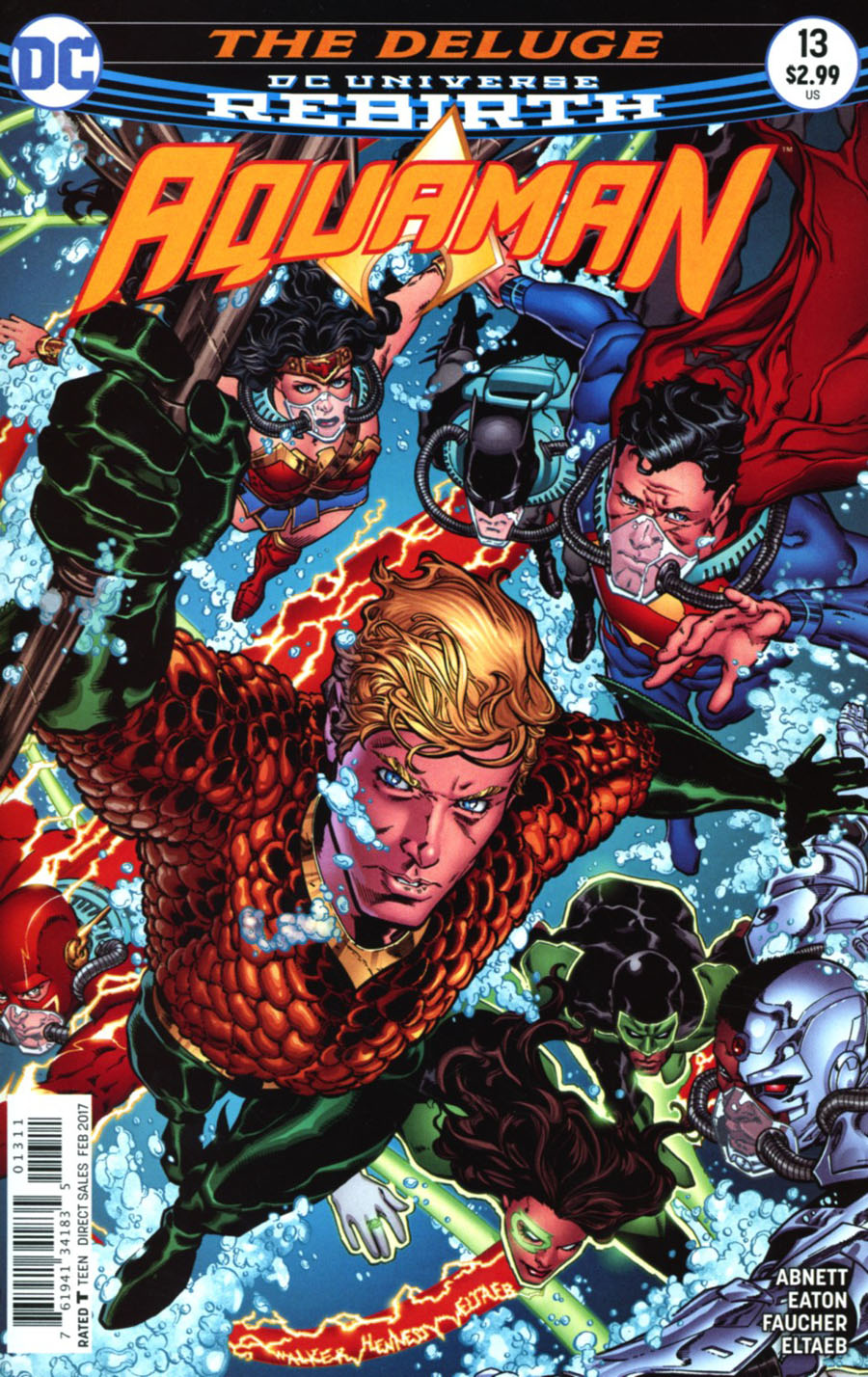 Aquaman Vol 6 #13 Cover A Regular Brad Walker & Andrew Hennessey Cover