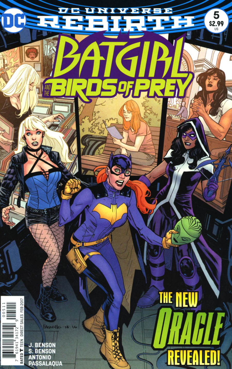 Batgirl And The Birds Of Prey #5 Cover A Regular Yanick Paquette Cover