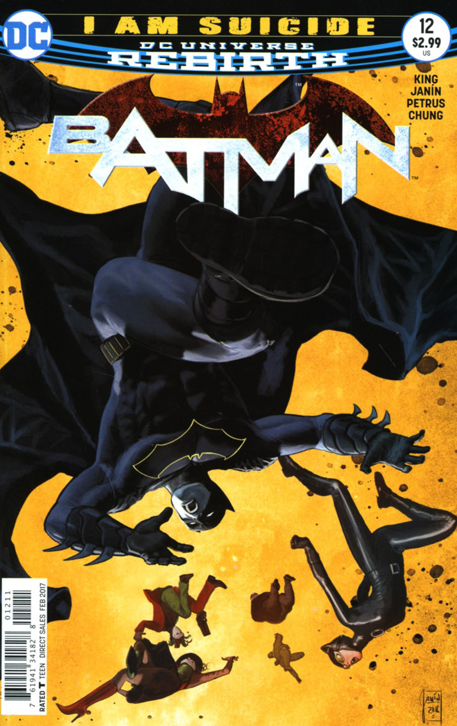 Batman Vol 3 #12 Cover A Regular Mikel Janin Cover