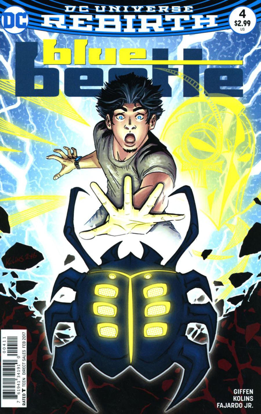 Blue Beetle (DC) Vol 4 #4 Cover A Regular Scott Kolins Cover