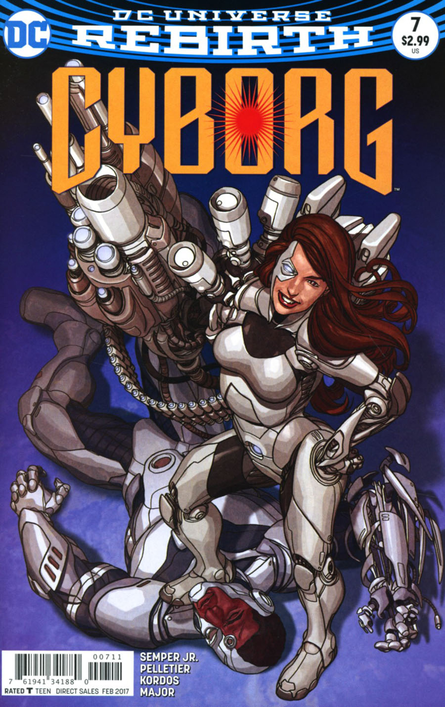 Cyborg Vol 2 #7 Cover A Regular Mike Choi Cover