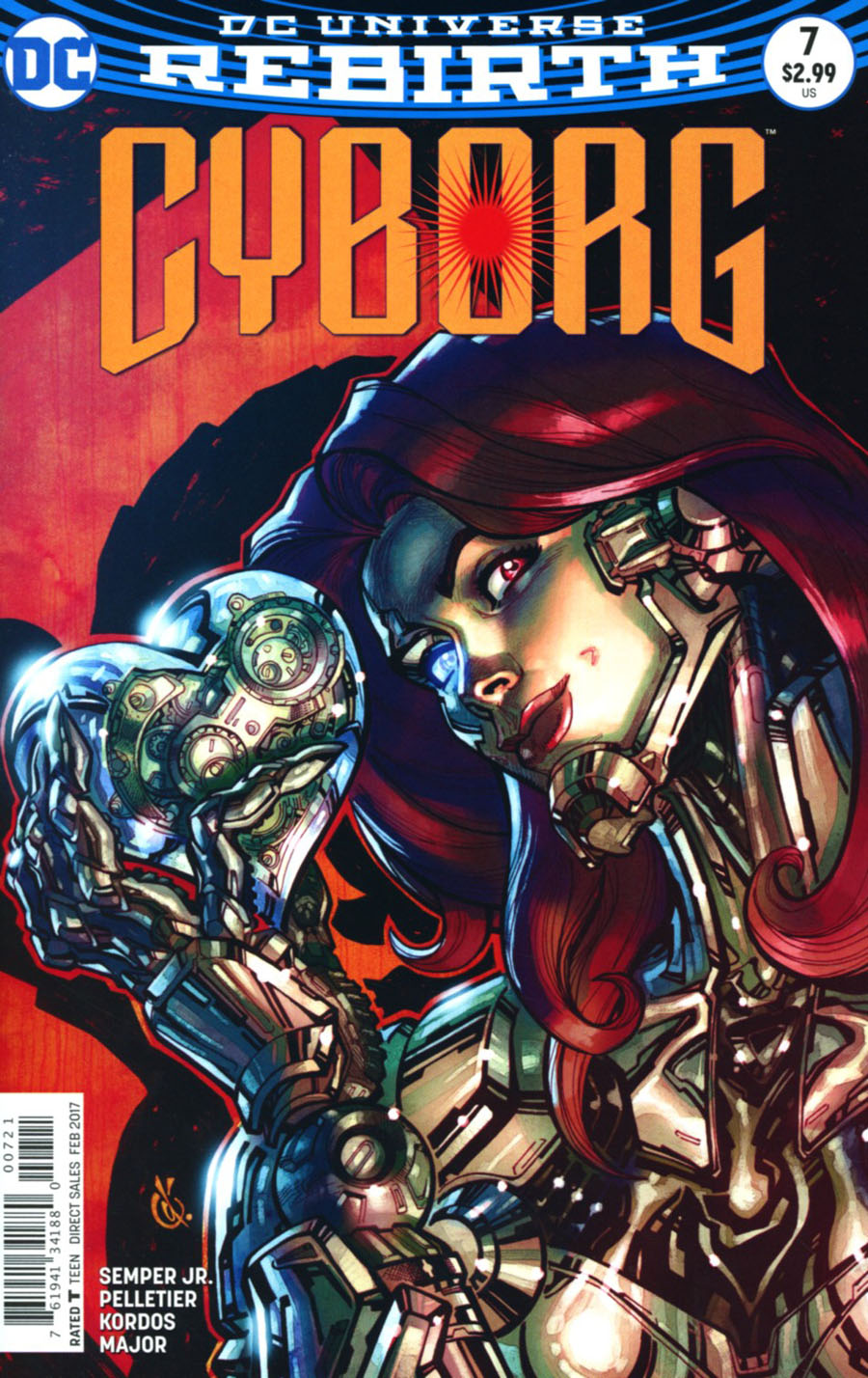 Cyborg Vol 2 #7 Cover B Variant Carlos DAnda Cover