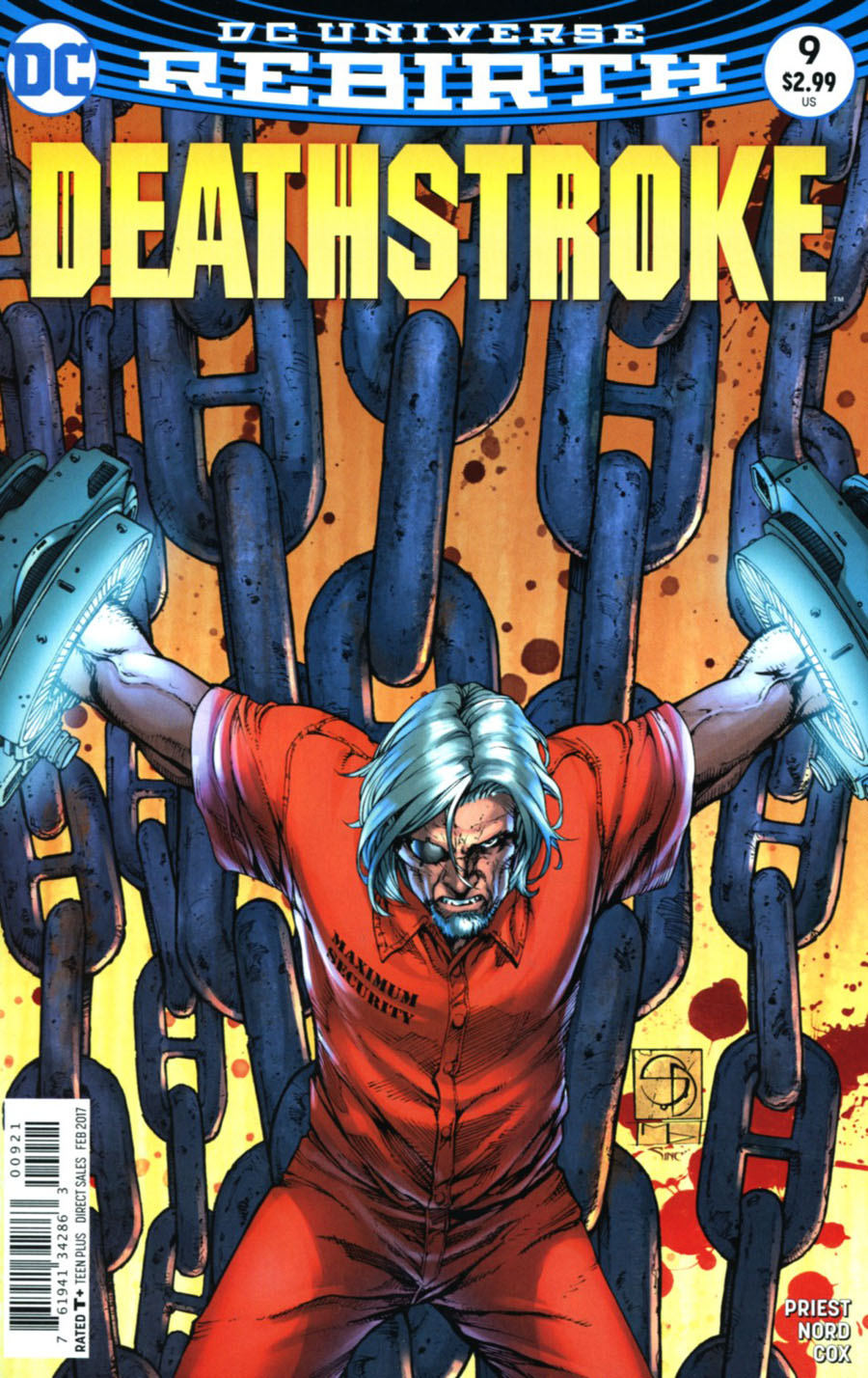 Deathstroke Vol 4 #9 Cover B Variant Shane Davis Cover