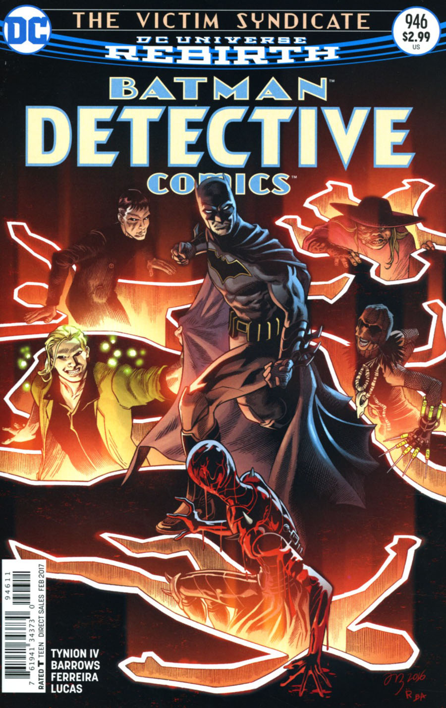 Detective Comics Vol 2 #946 Cover A Regular Jason Fabok Cover