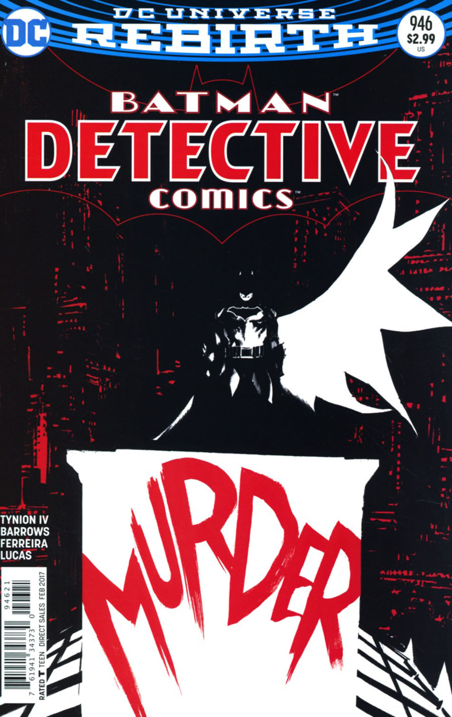 Detective Comics Vol 2 #946 Cover B Variant Rafael Albuquerque Cover