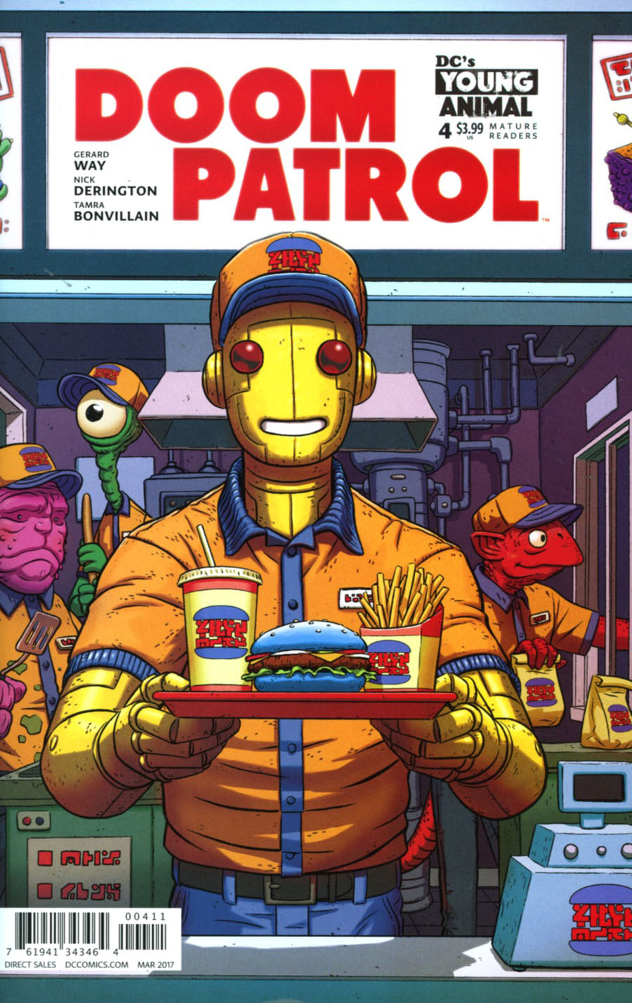 Doom Patrol Vol 6 #4 Cover A Regular Nick Derington Cover