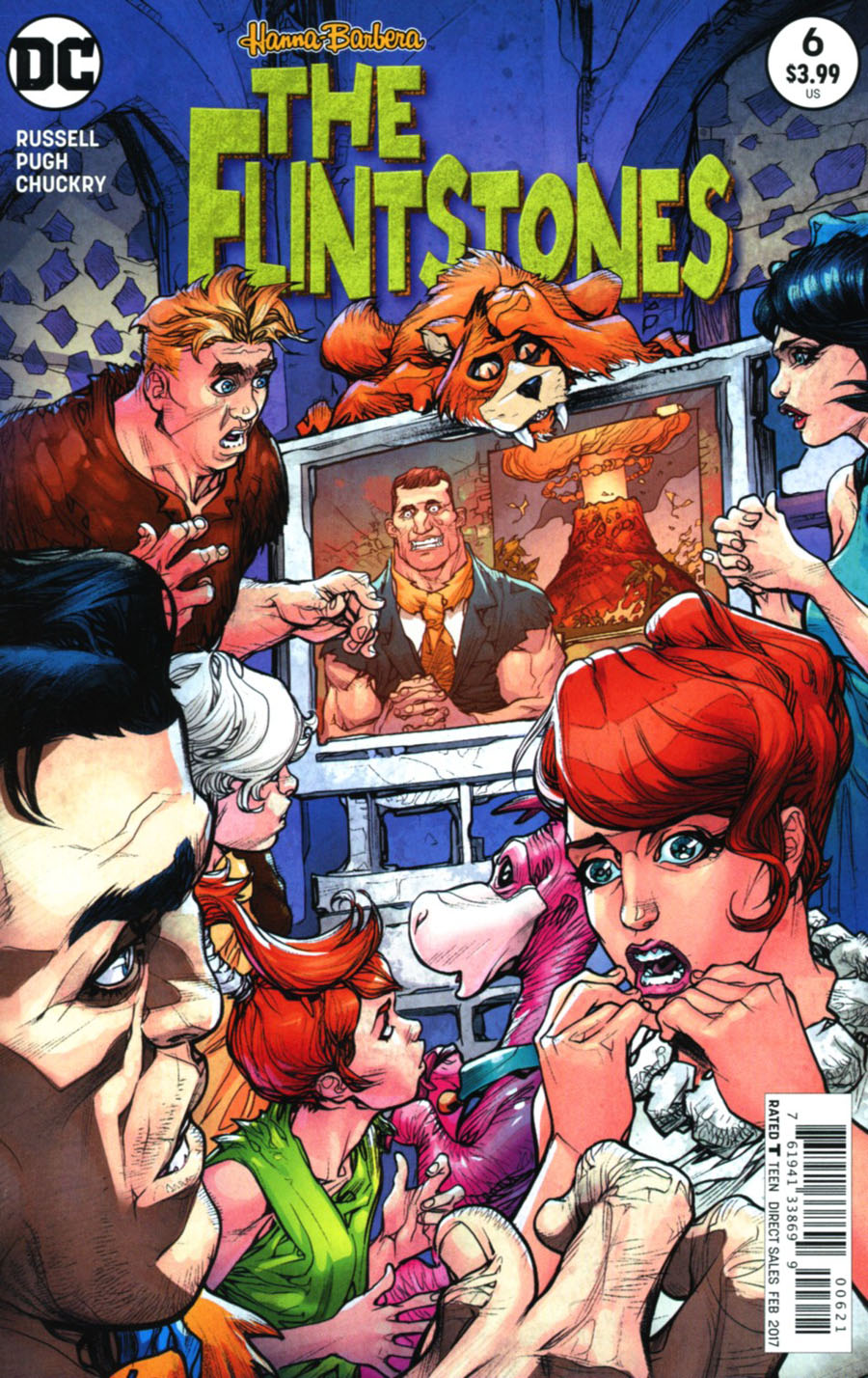 Flintstones (DC) #6 Cover B Variant Marguerite Sauvage Cover