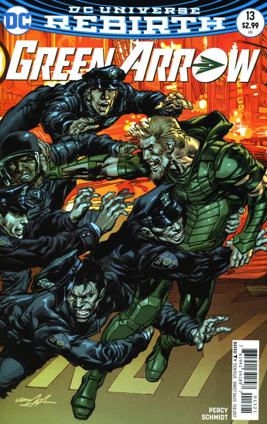 Green Arrow Vol 7 #13 Cover B Variant Neal Adams Cover