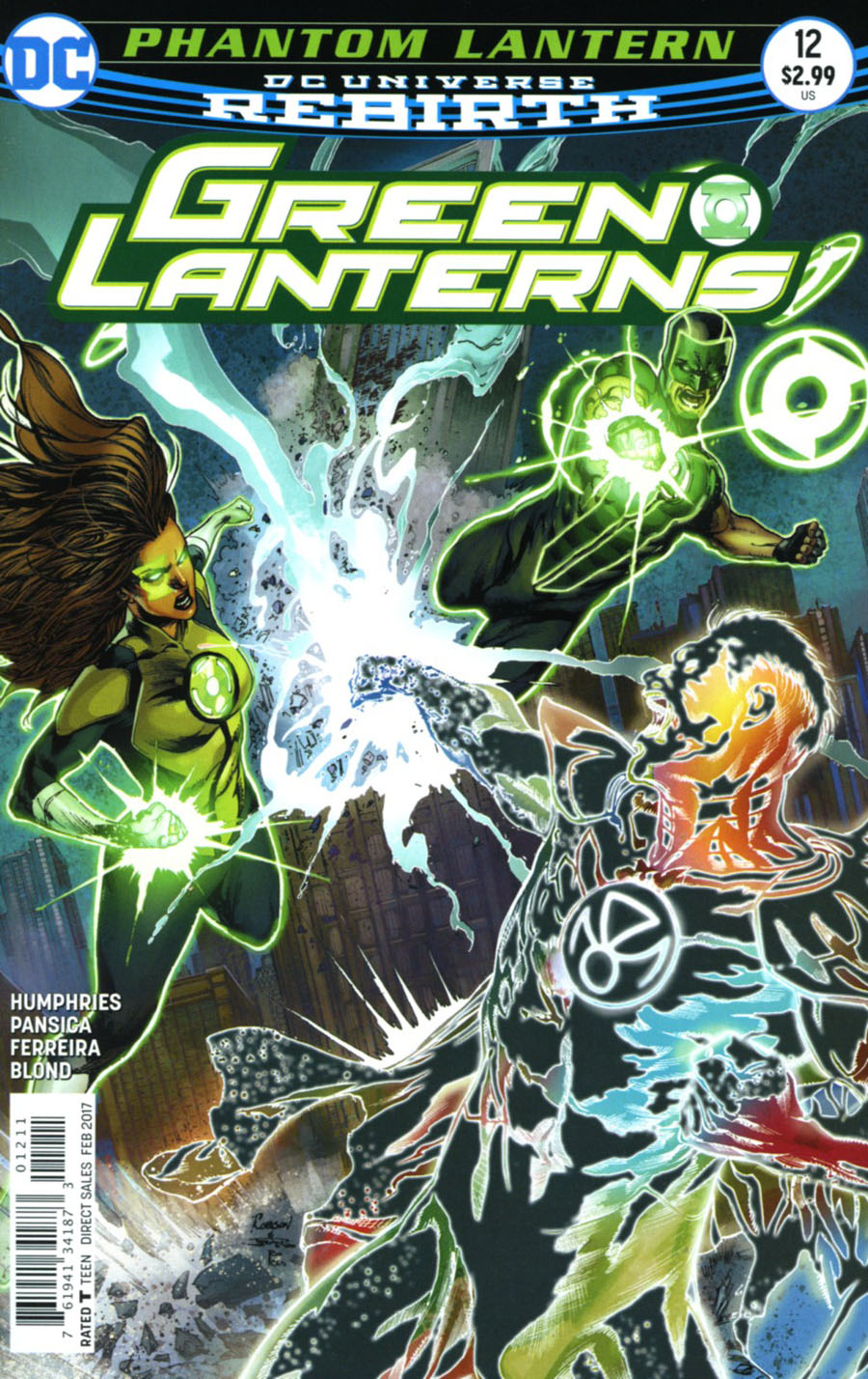 Green Lanterns #12 Cover A Regular Robson Rocha & Joe Prado Cover