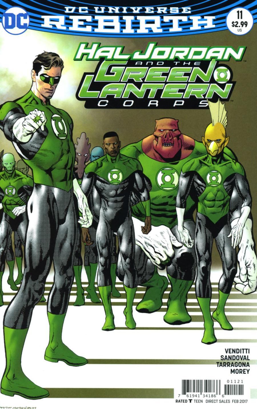 Hal Jordan And The Green Lantern Corps #11 Cover B Variant Kevin Nowlan Cover
