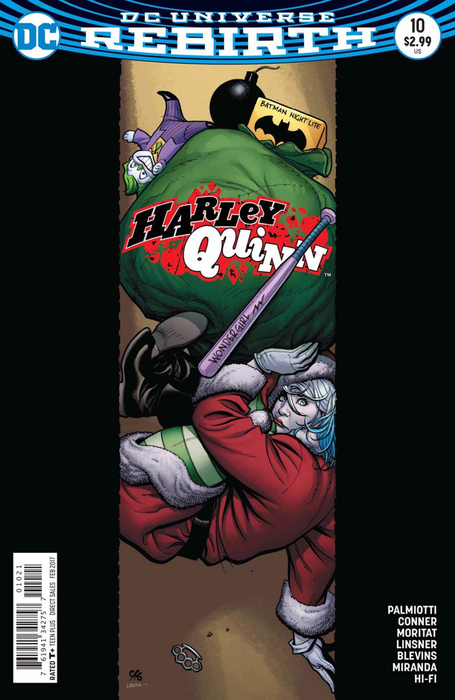 Harley Quinn Vol 3 #10 Cover B Variant Frank Cho Cover