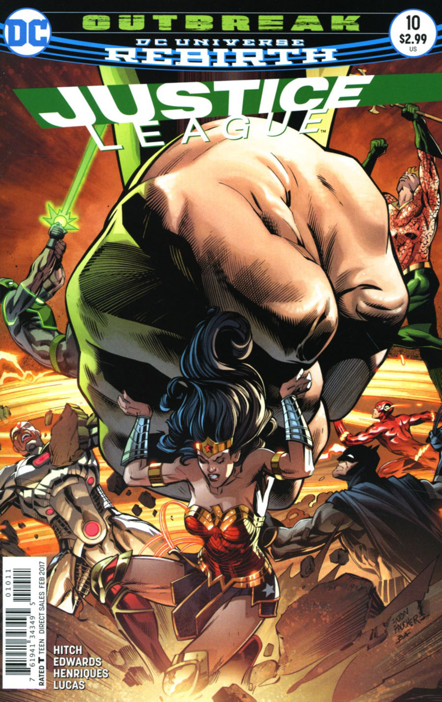 Justice League Vol 3 #10 Cover A Regular Fernando Pasarin & Matt Ryan Cover