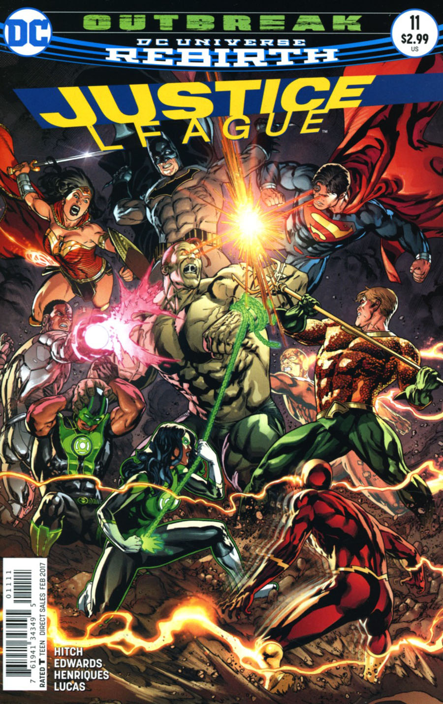 Justice League Vol 3 #11 Cover A Regular Fernando Pasarin & Matt Ryan Cover