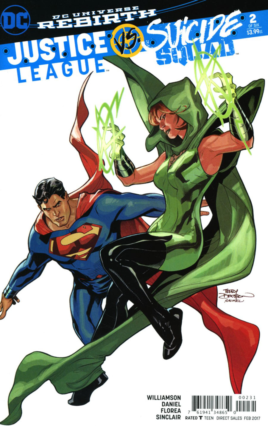 Justice League vs Suicide Squad #2 Cover C Variant Terry Dodson Suicide Squad Cover