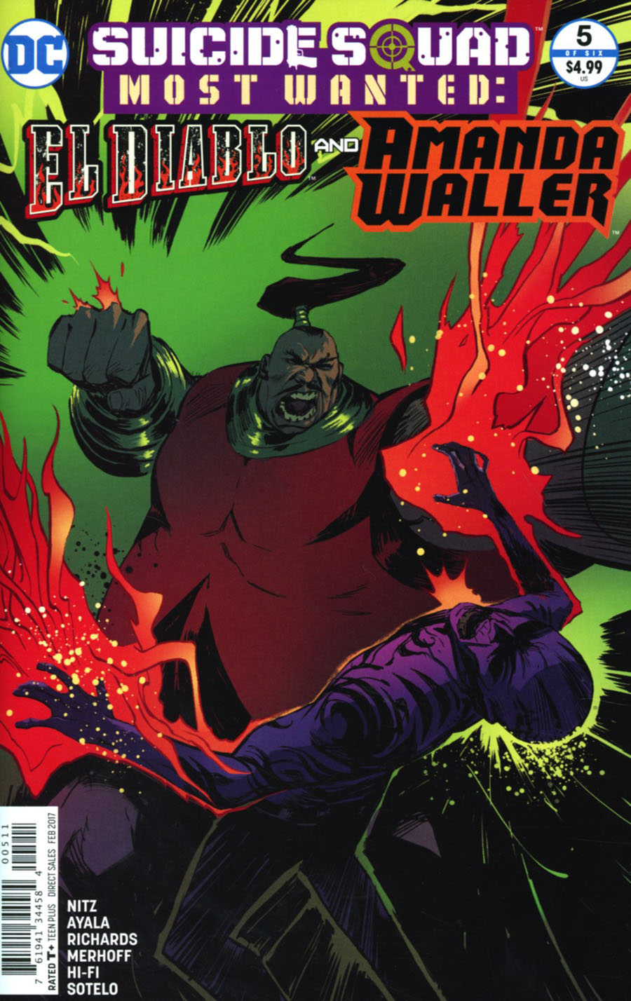 Suicide Squad Most Wanted El Diablo & Amanda Waller #5