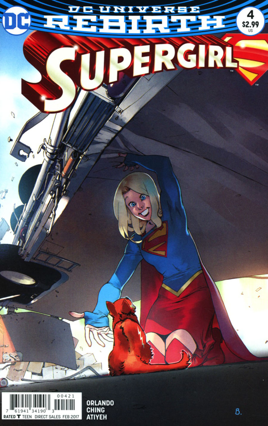 Supergirl Vol 7 #4 Cover B Variant Bengal Cover