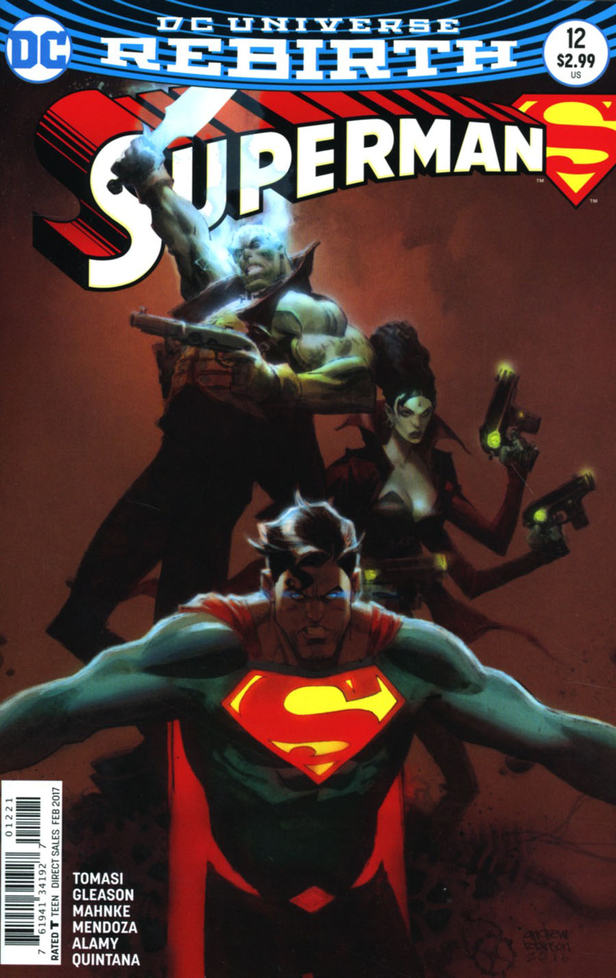 Superman Vol 5 #12 Cover B Variant Andrew Robinson Cover