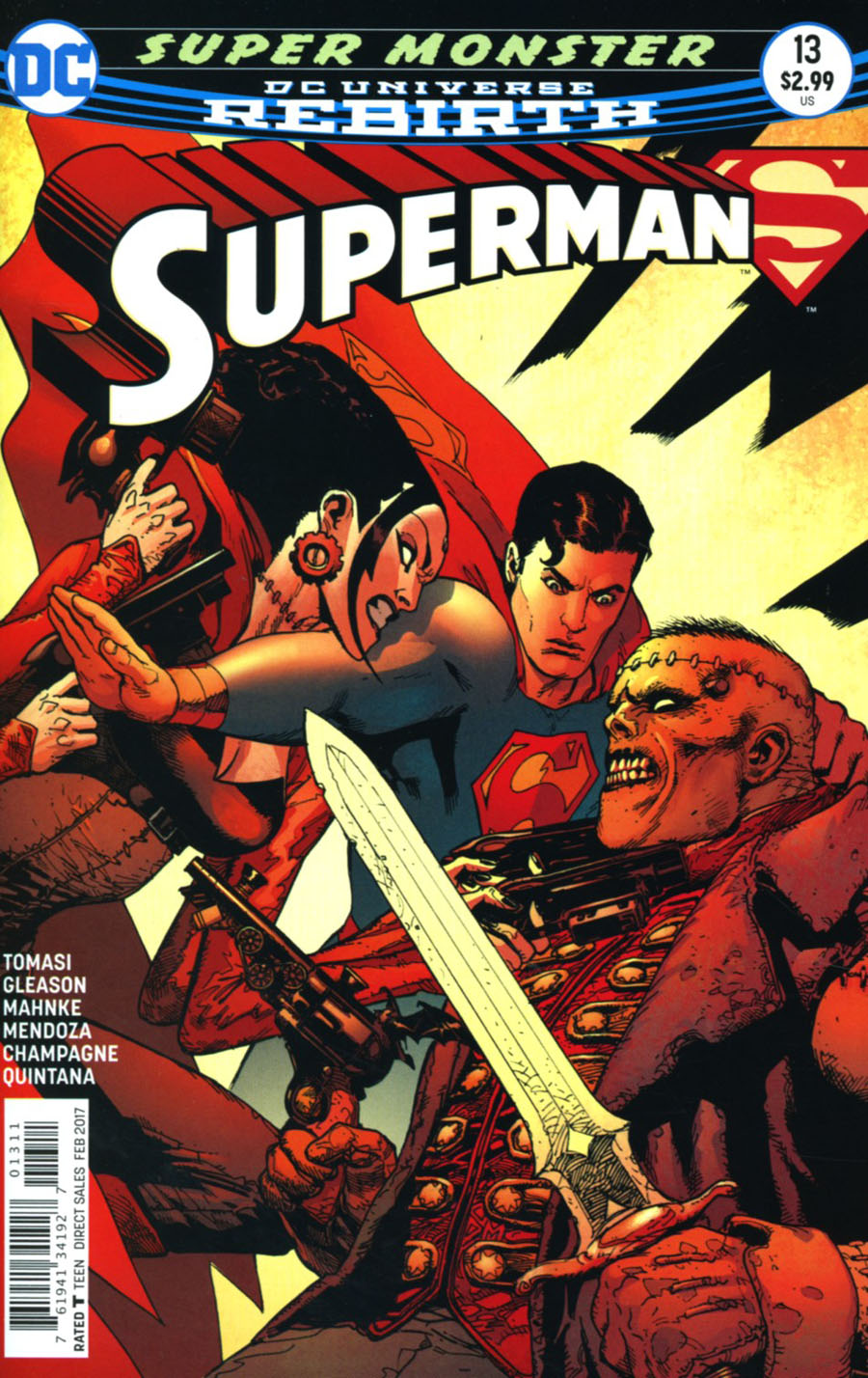Superman Vol 5 #13 Cover A Regular Doug Mahnke & Jaime Mendoza Cover