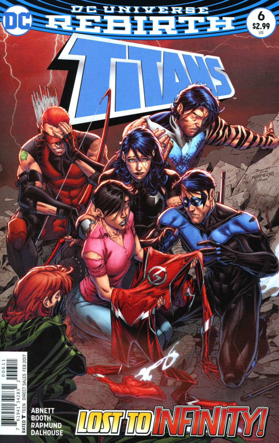 Titans Vol 3 #6 Cover A Regular Brett Booth & Norm Rapmund Cover