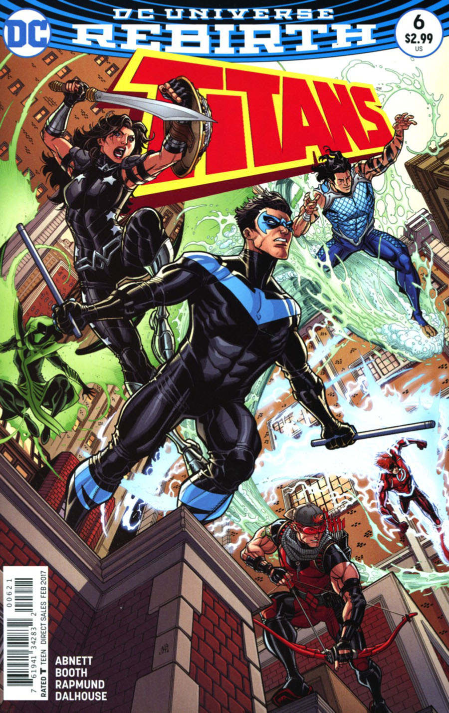 Titans Vol 3 #6 Cover B Variant Nick Bradshaw Cover
