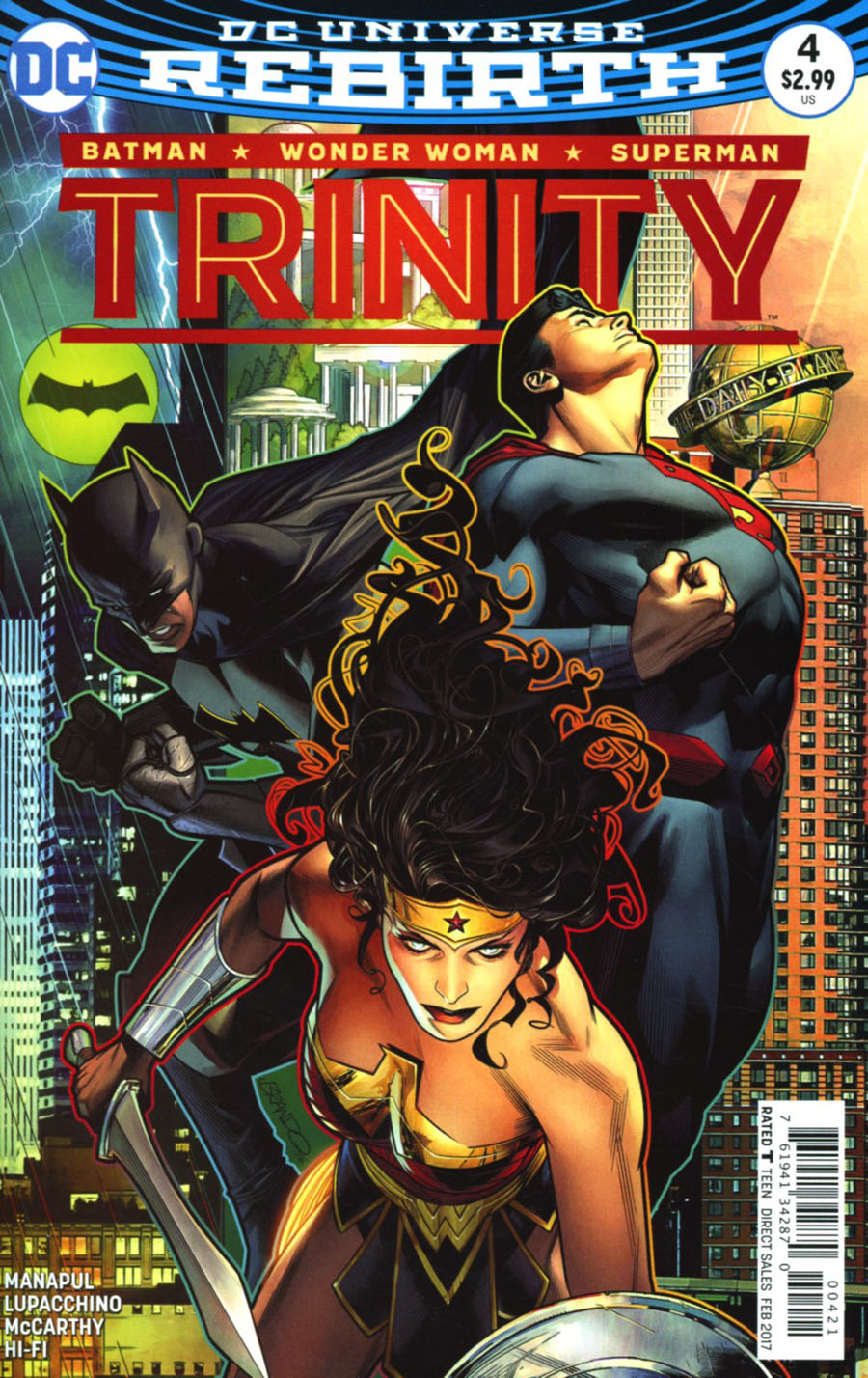 Trinity Vol 2 #4 Cover B Variant Brandon Peterson Cover