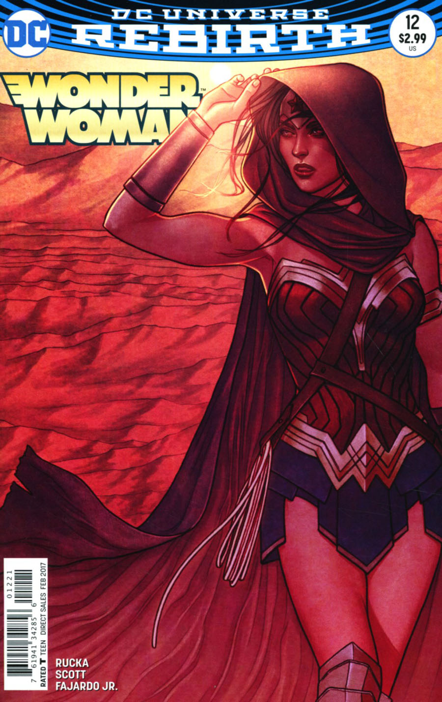 Wonder Woman Vol 5 #12 Cover B Variant Jenny Frison Cover