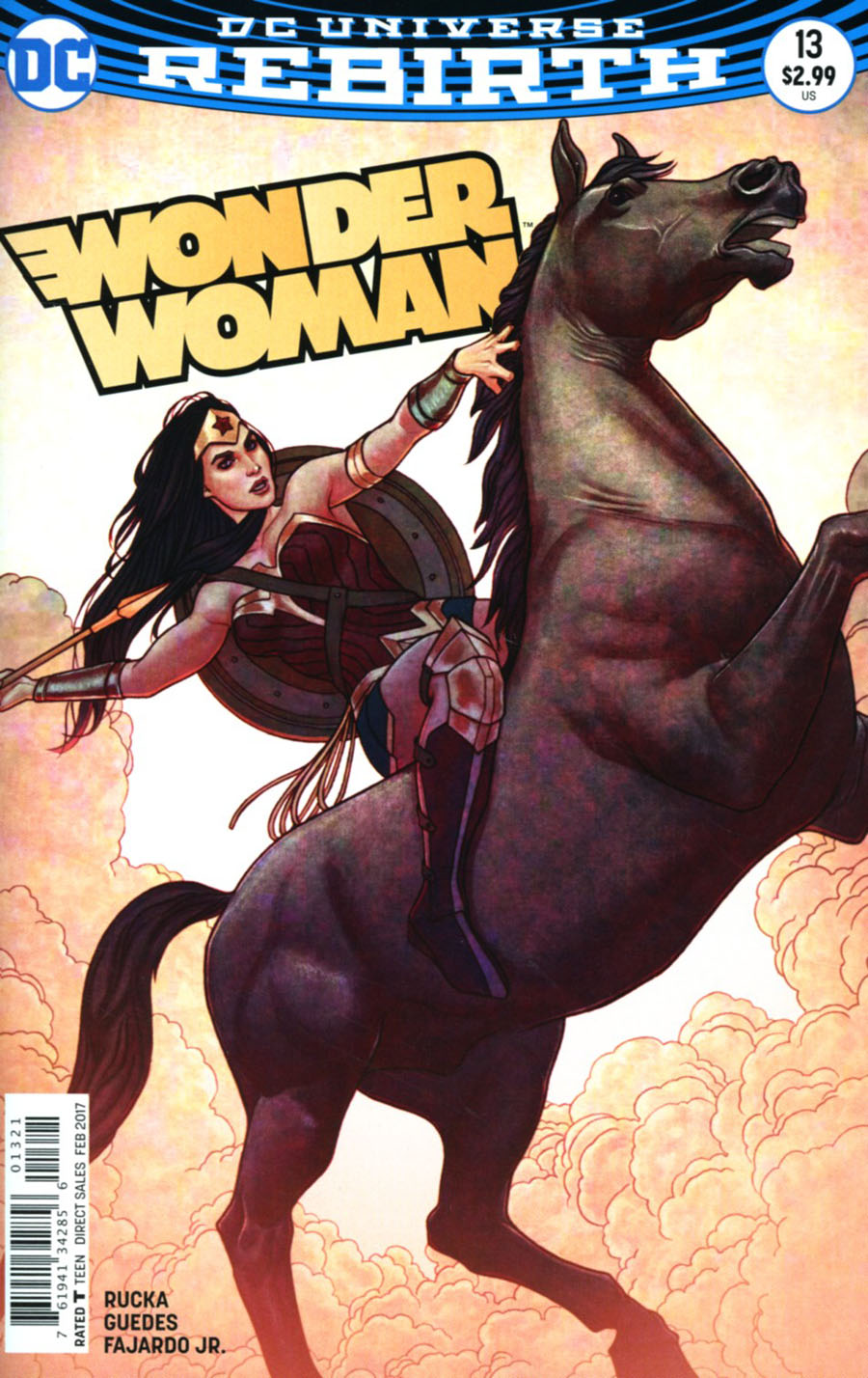 Wonder Woman Vol 5 #13 Cover B Variant Jenny Frison Cover