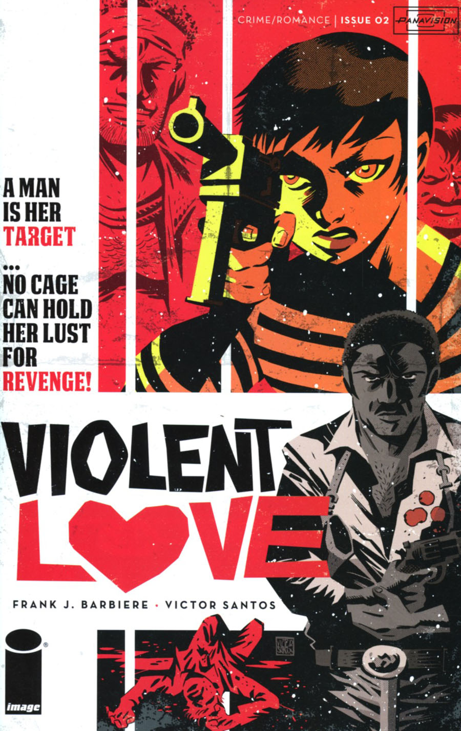 Violent Love #2 Cover B Variant Victor Santos Cover