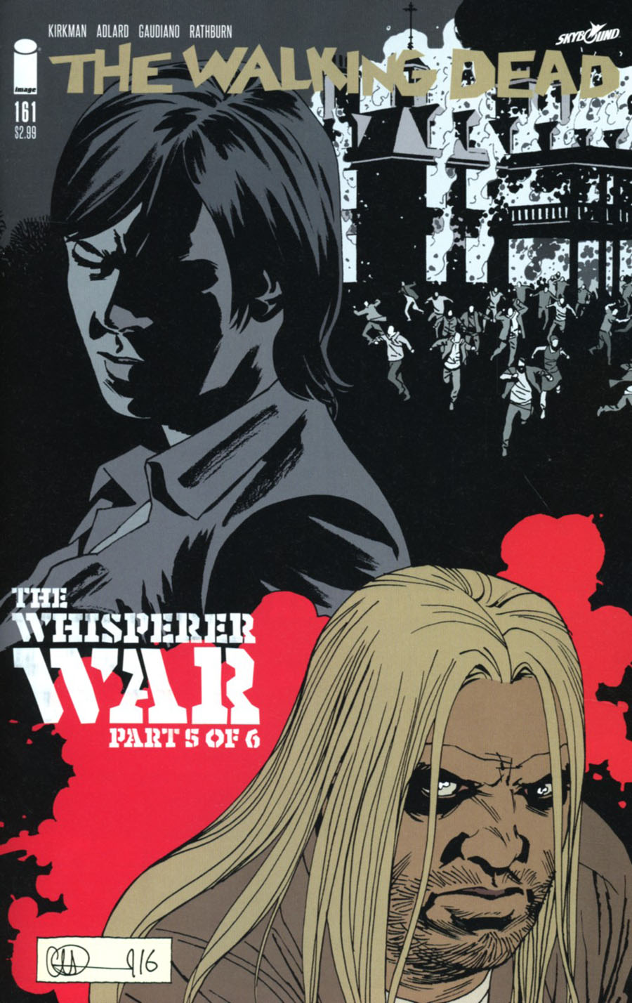 Walking Dead #161 Cover A Charlie Adlard & Dave Stewart