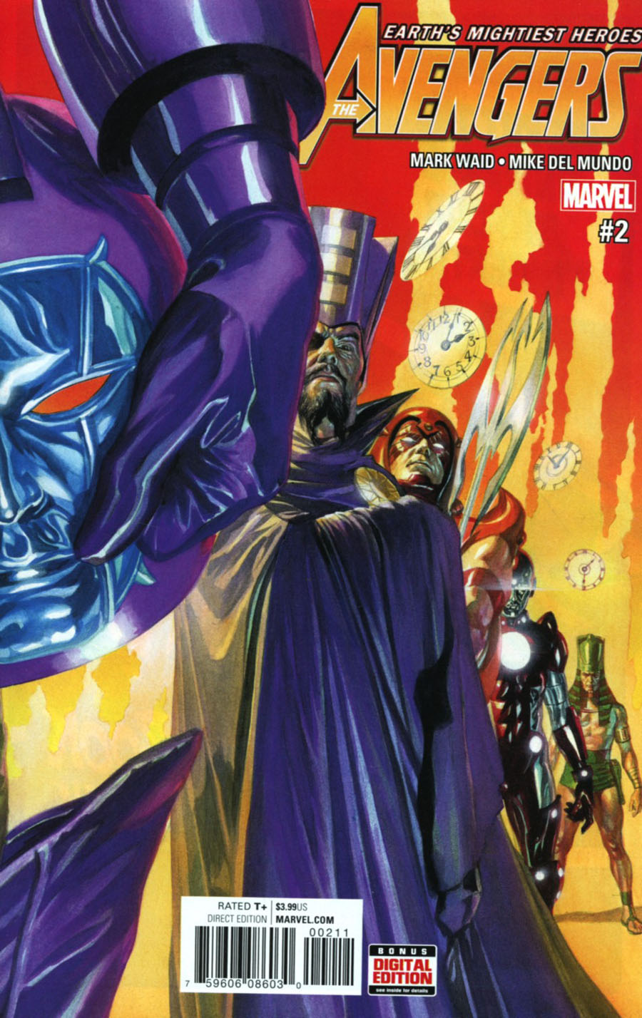 Avengers Vol 6 #2 Cover A Regular Alex Ross Cover