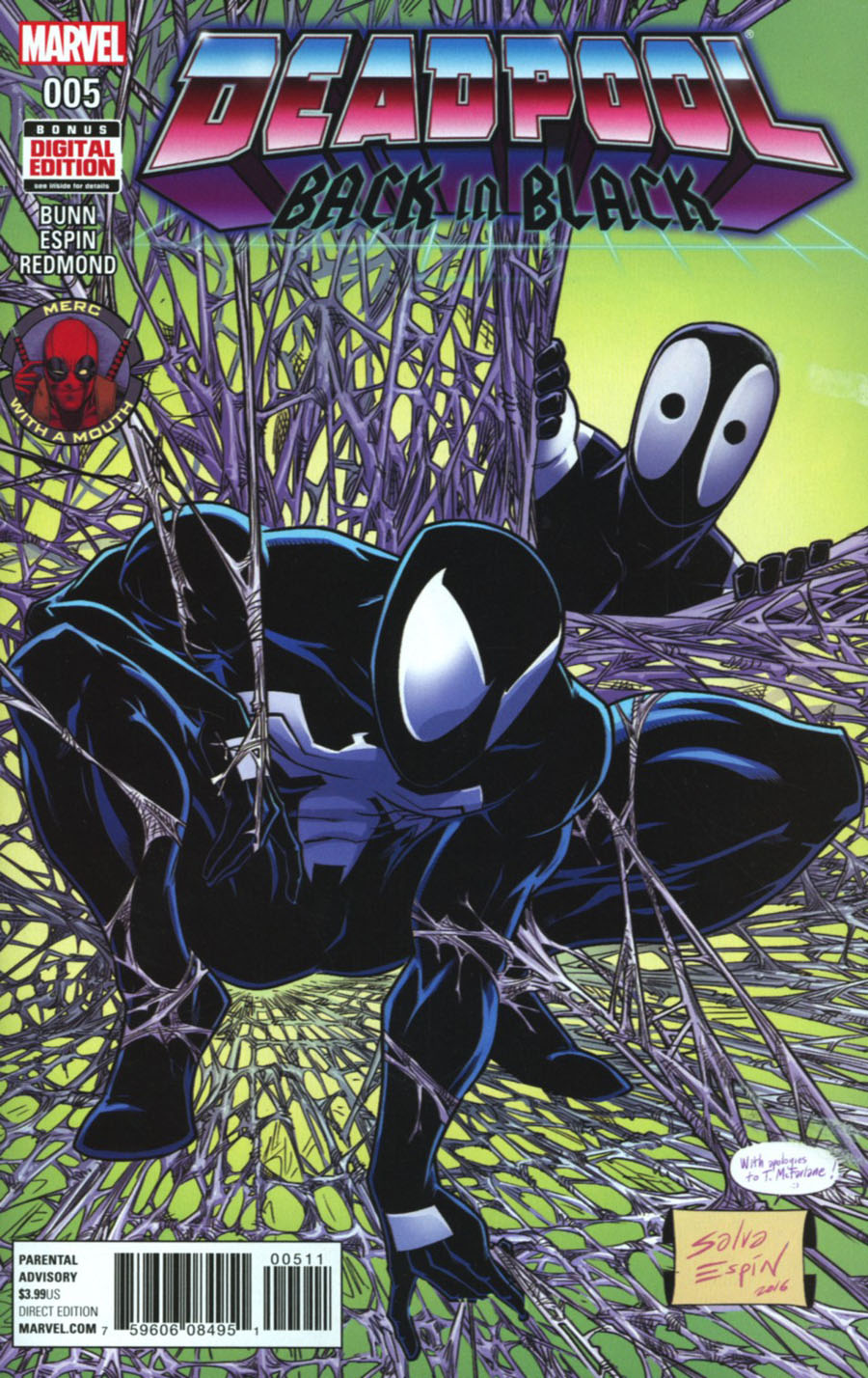 Deadpool Back In Black #5 Cover A Regular Salvador Espin Cover