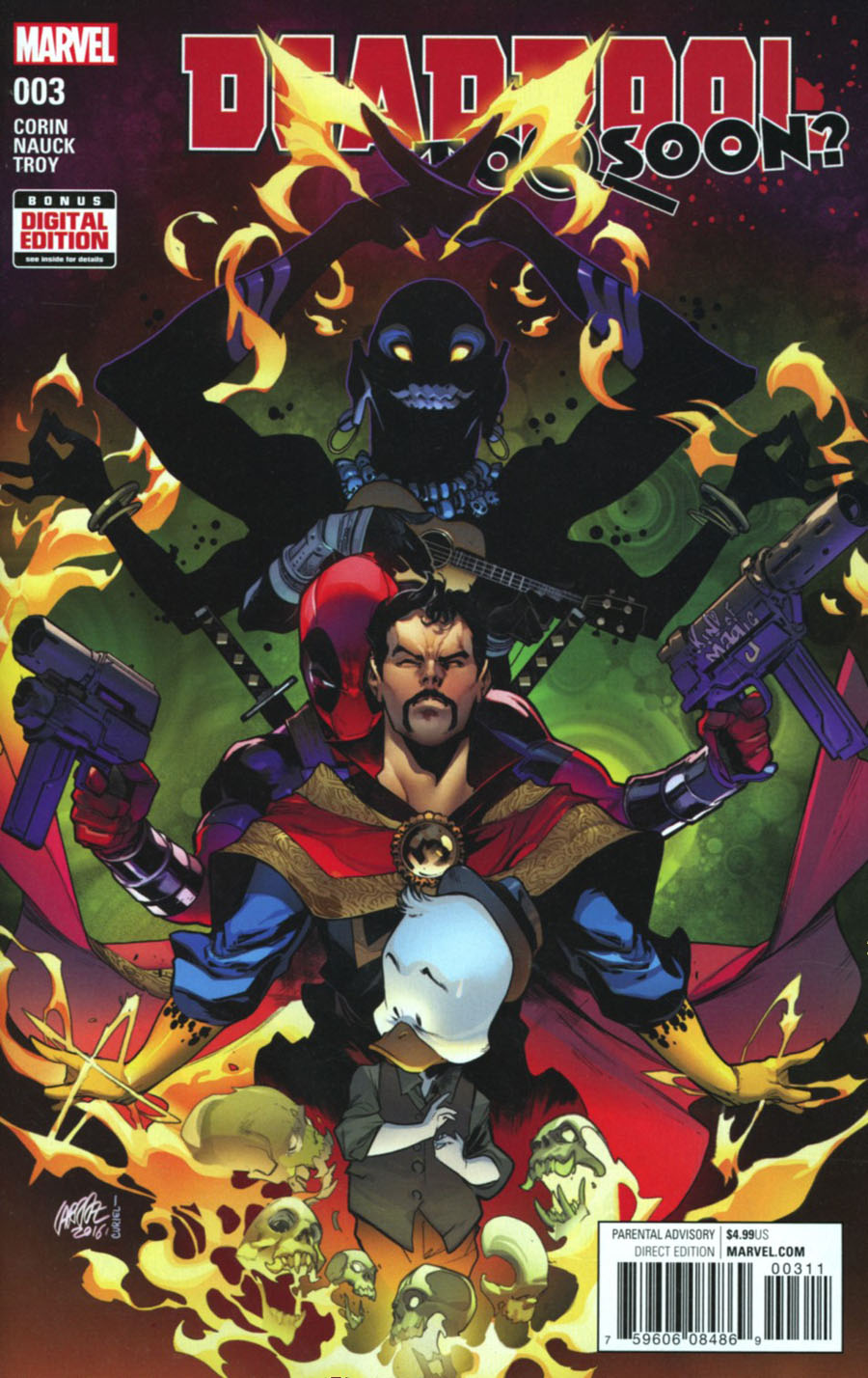 Deadpool Too Soon #3 Cover A Regular Pepe Larraz Cover