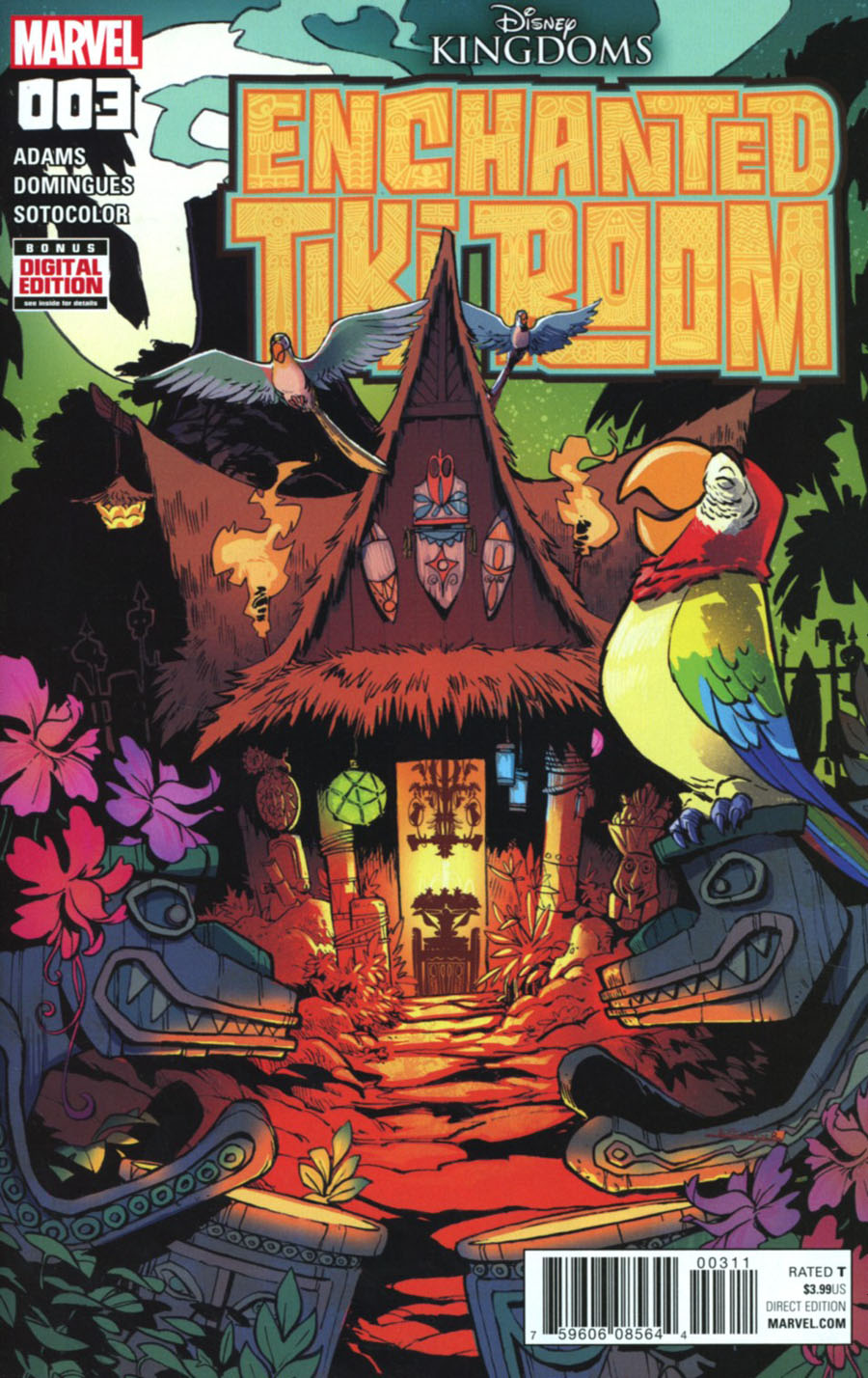 Disney Kingdoms Enchanted Tiki Room #3 Cover A Regular Brian Kesinger Cover