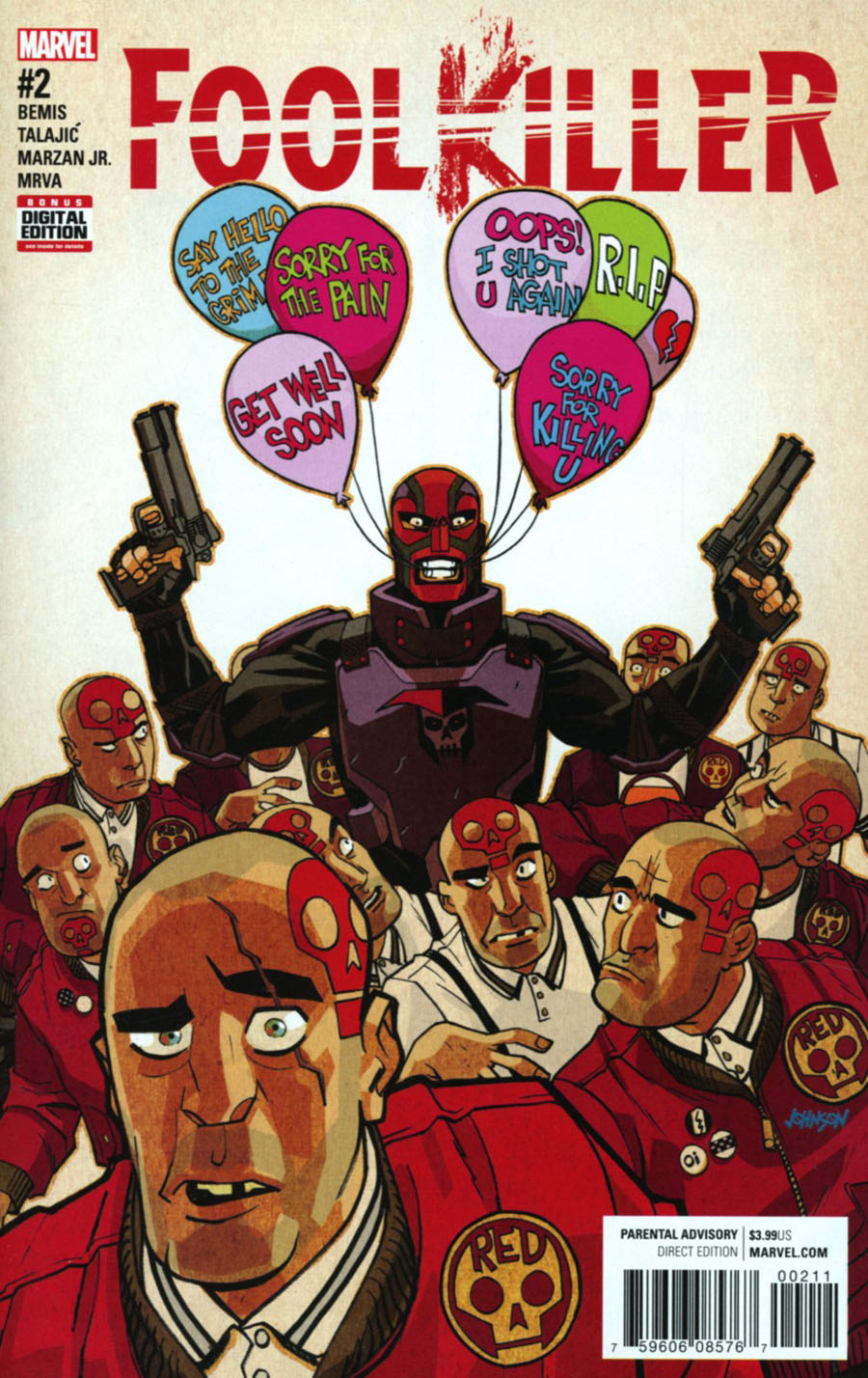 Foolkiller Vol 3 #2 Cover A Regular Dave Johnson Cover