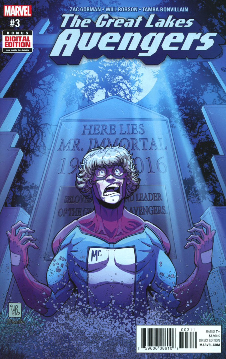 Great Lakes Avengers #3 Cover A Regular Will Robson Cover