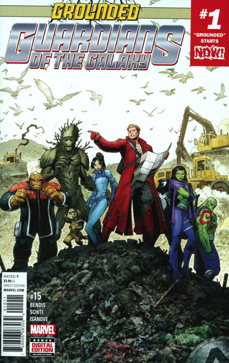 Guardians Of The Galaxy Vol 4 #15 Cover A Regular Arthur Adams Cover (Marvel Now Tie-In)