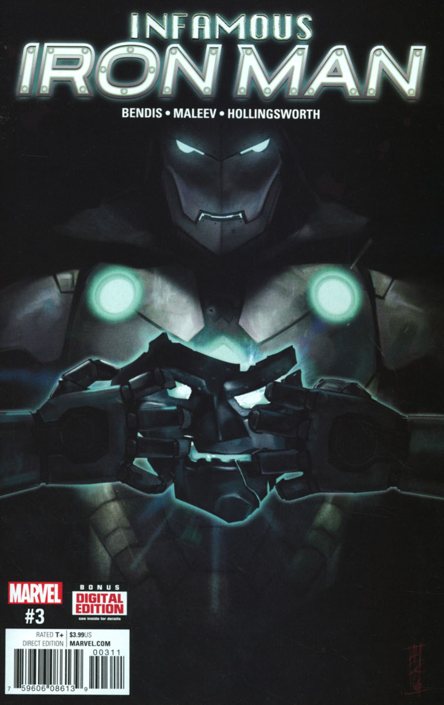 Infamous Iron Man #3 Cover A 1st Ptg Regular Alex Maleev Cover