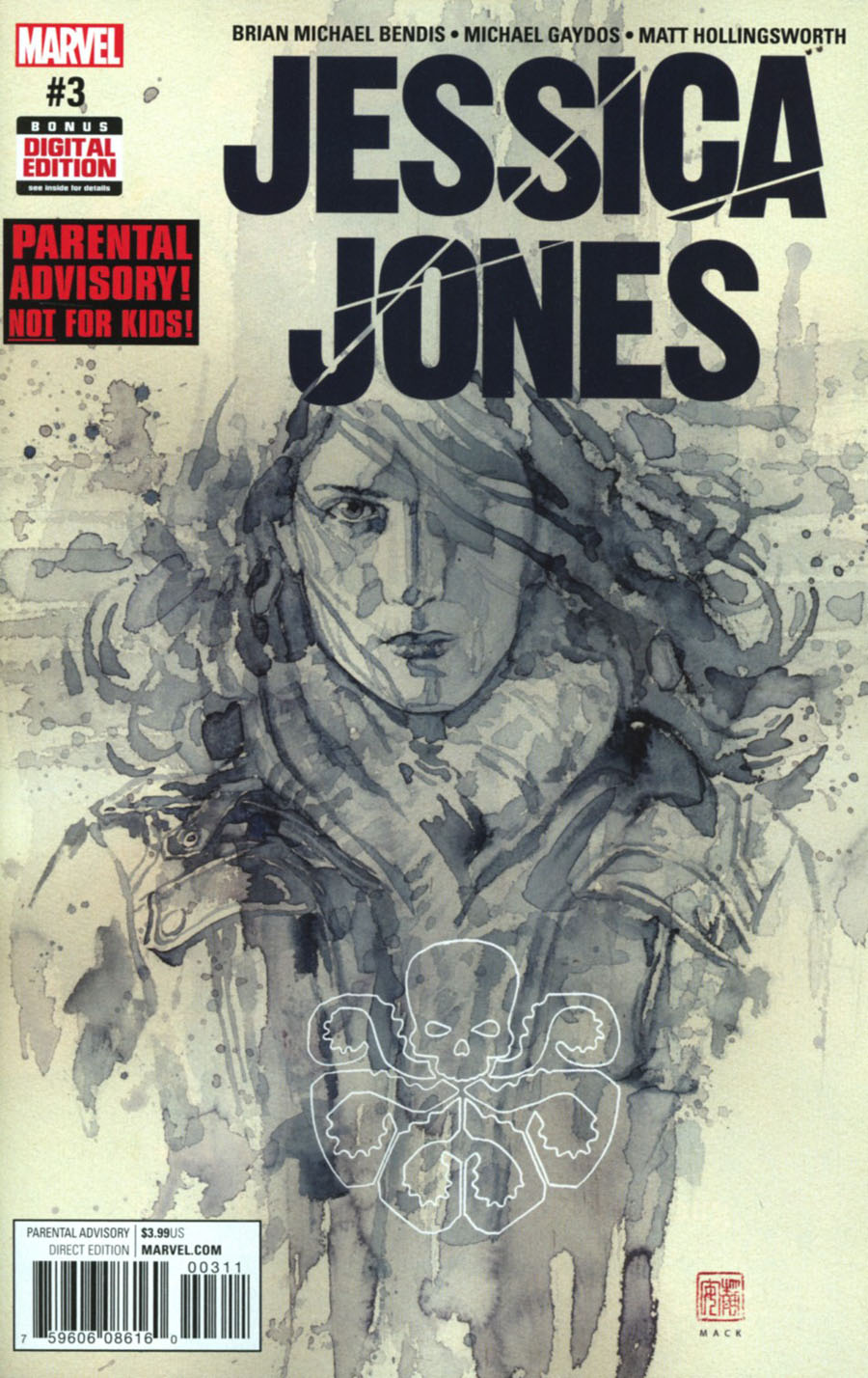 Jessica Jones #3 Cover A Regular David Mack Cover