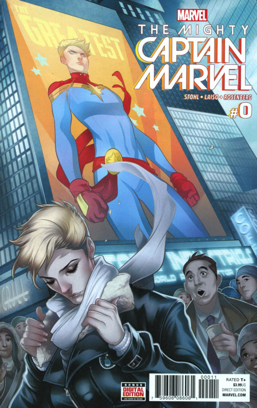 Mighty Captain Marvel #0 Cover A Regular Elizabeth Torque Cover (Marvel Now Tie-In)