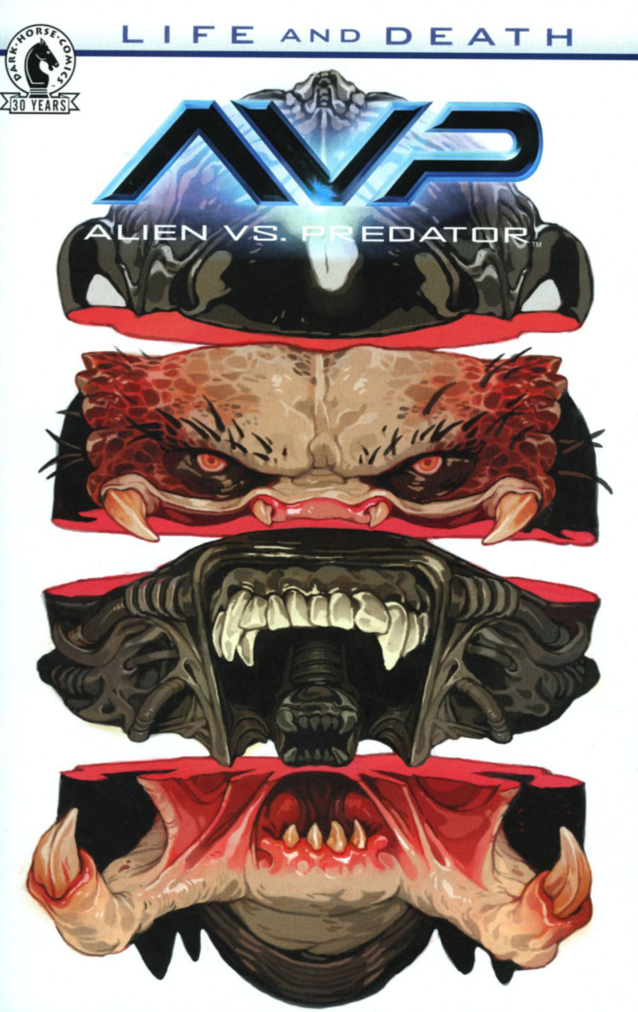 Aliens vs Predator Life And Death #1 Cover B Variant Sachin Teng Cover