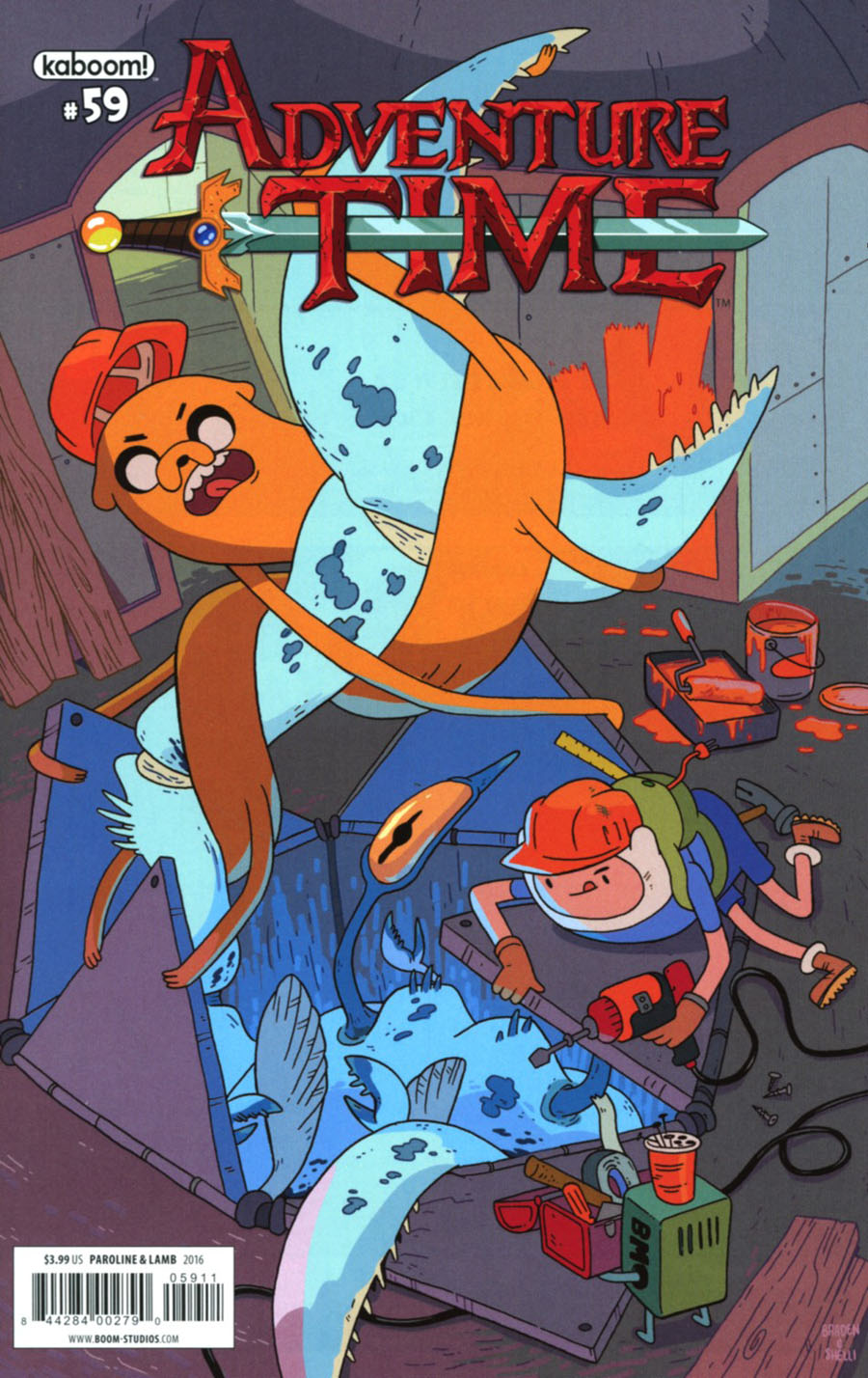 Adventure Time #59 Cover A Regular Shelli Paroline & Braden Lamb Cover