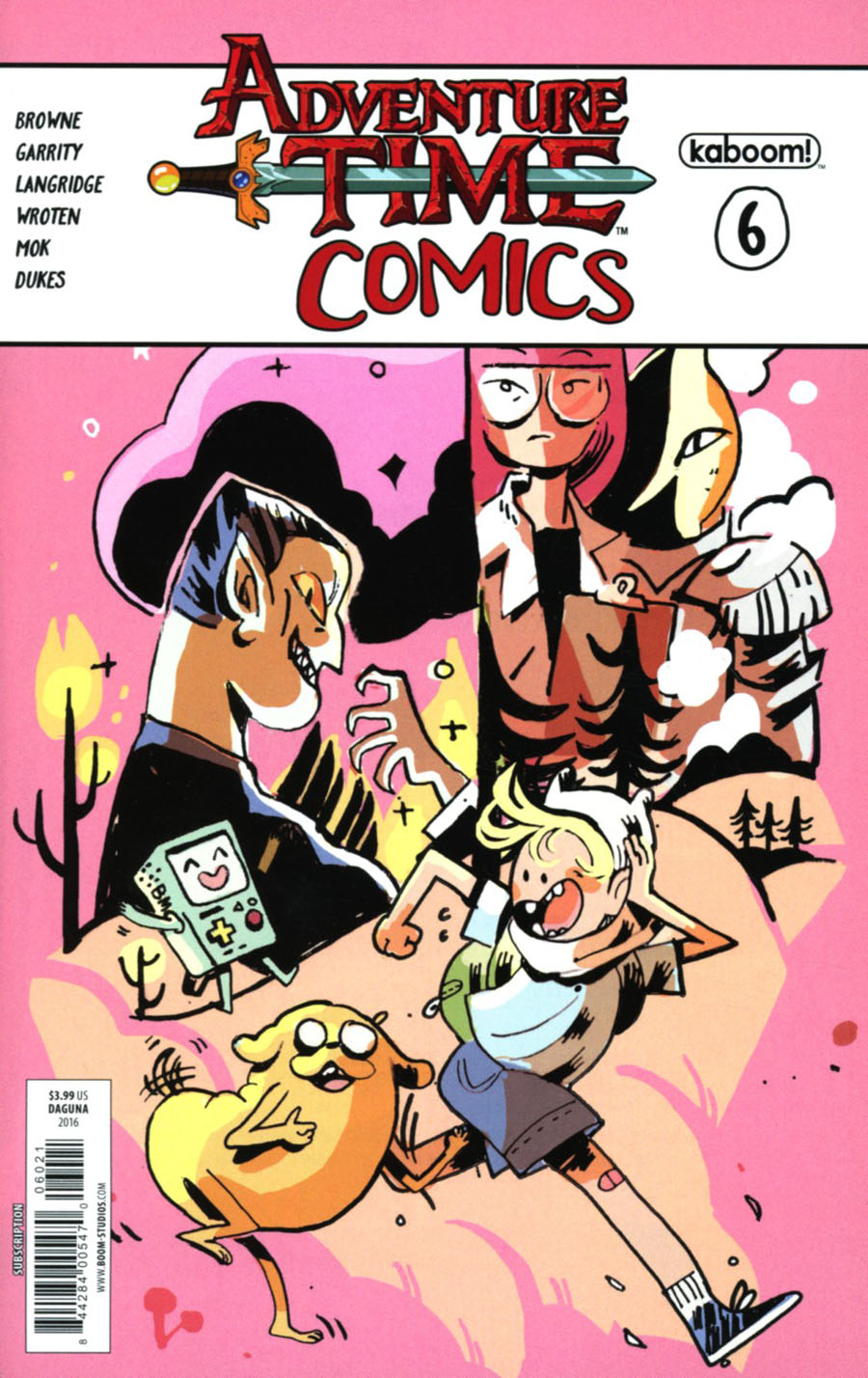 Adventure Time Comics #6 Cover B Variant Diigii Daguna Subscription Cover