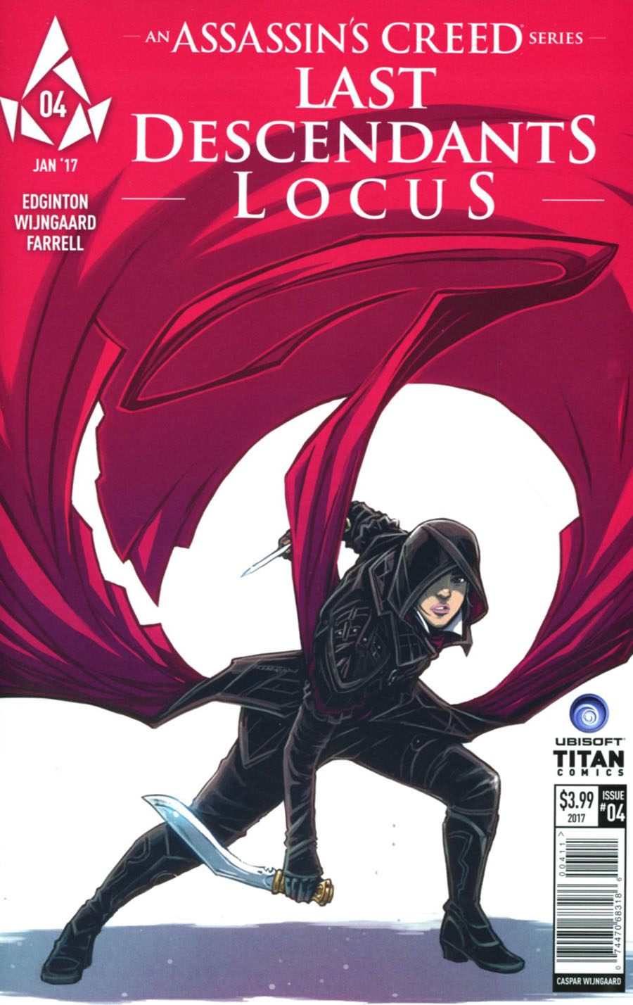 Assassins Creed Locus #4 Cover A Regular Caspar Wijngaard Cover