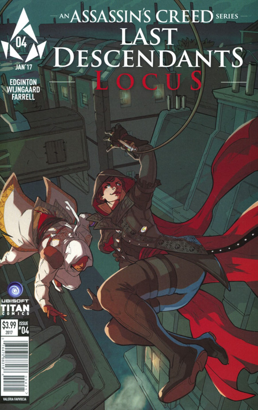 Assassins Creed Locus #4 Cover B Variant Valeria Favoccia Cover