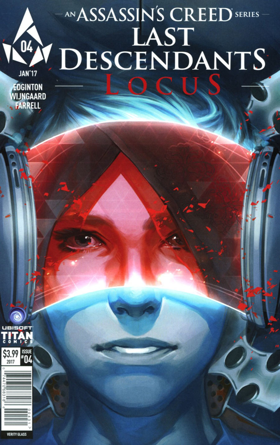 Assassins Creed Locus #4 Cover C Variant Verity Glass Cover