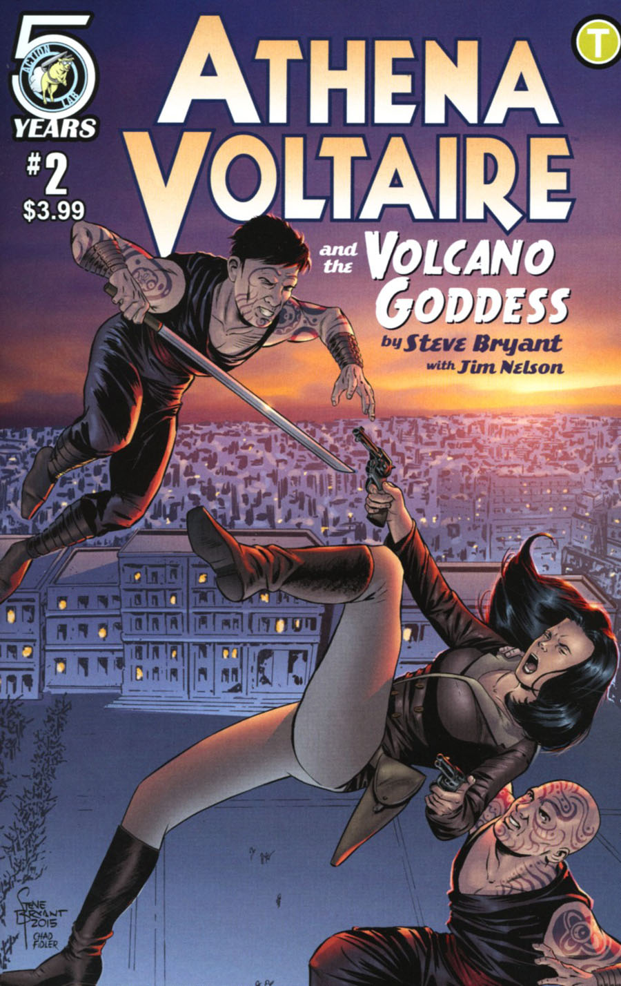 Athena Voltaire And The Volcano Goddess #2 Cover A Regular Steve Bryant Cover