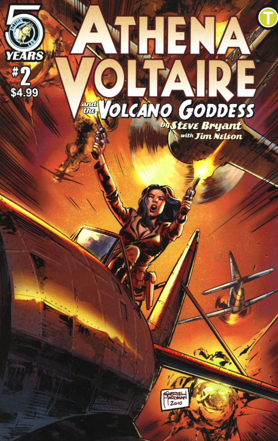 Athena Voltaire And The Volcano Goddess #2 Cover B Variant Gabriel Hardman Cover