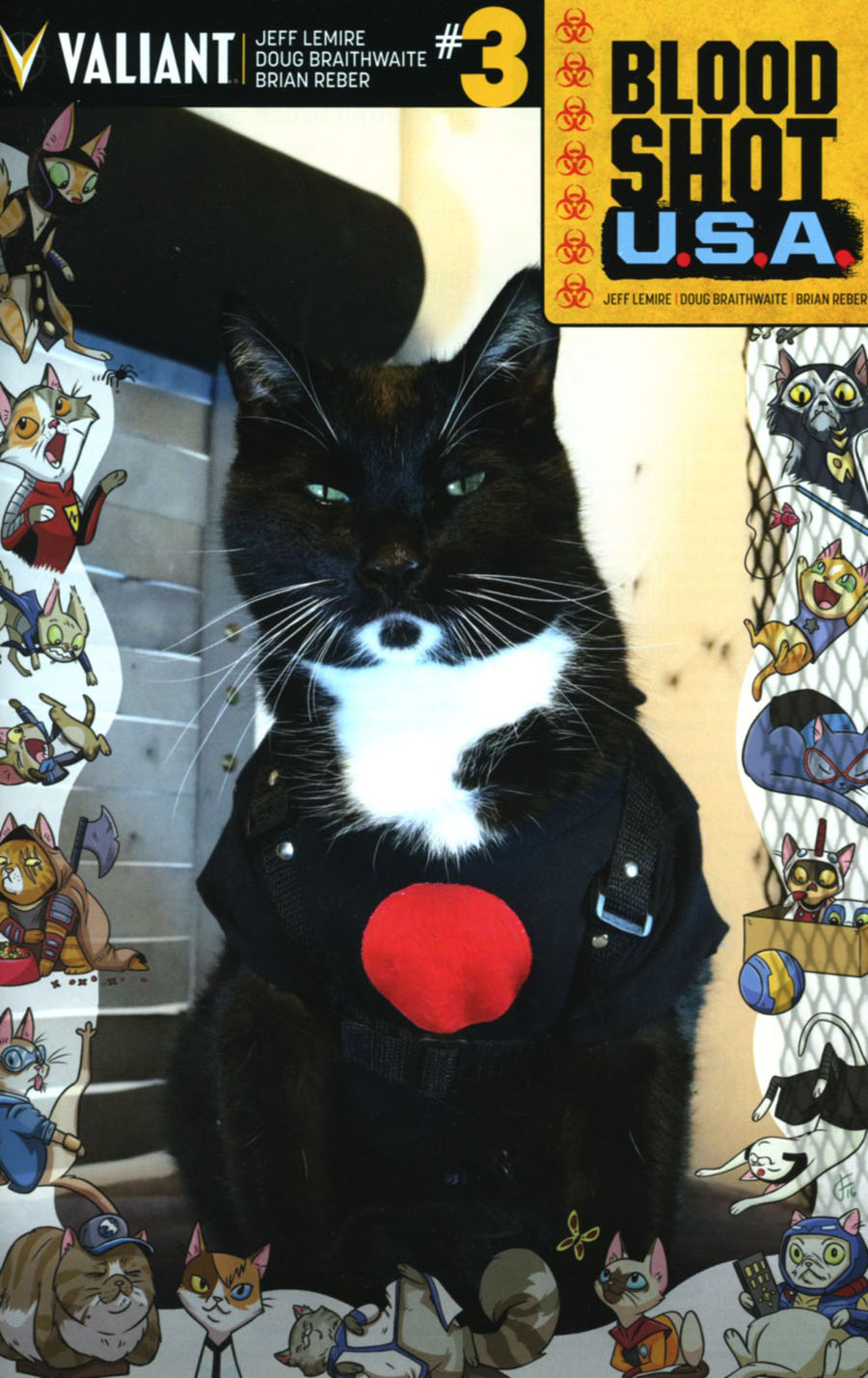 Bloodshot USA #3 Cover D Variant Valiant Cat Cosplay Cosplay