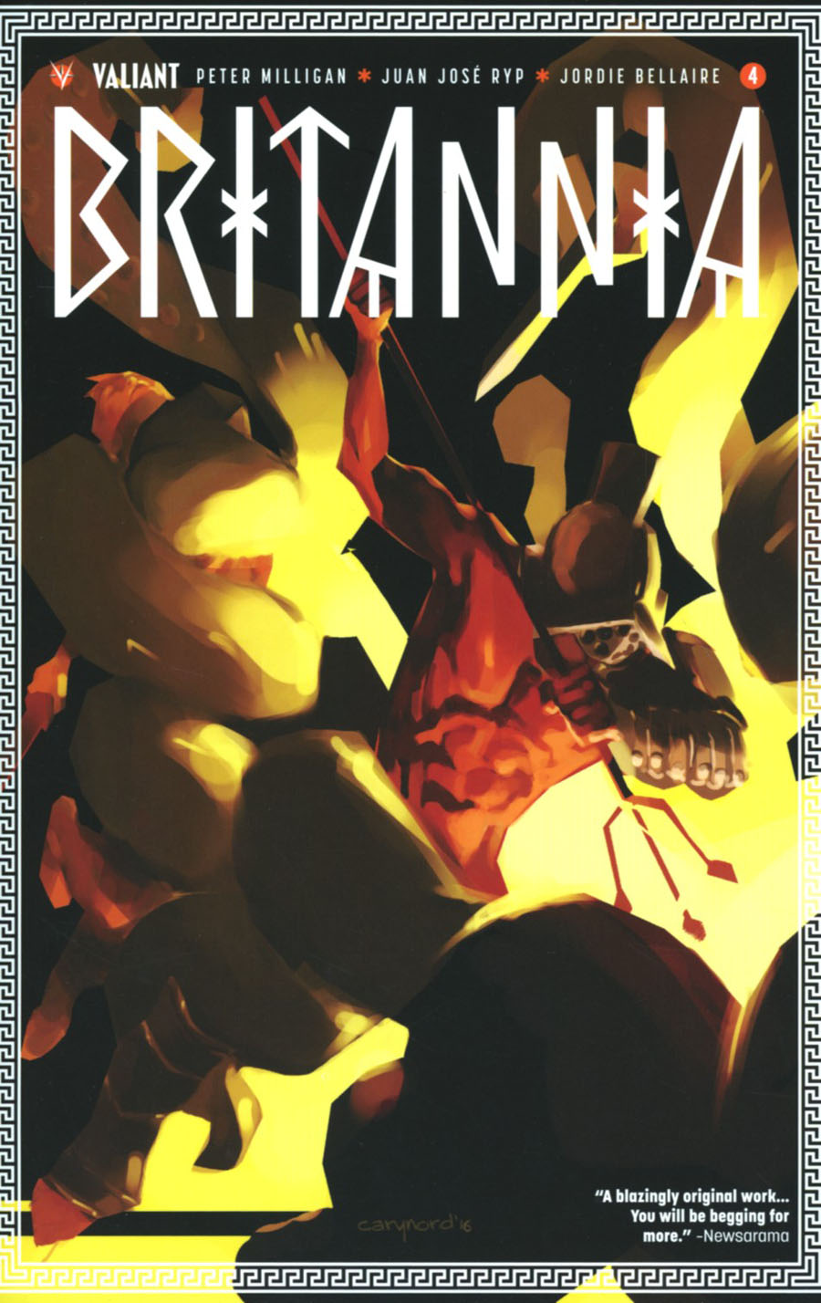 Britannia #4 Cover A 1st Ptg Regular Cary Nord Cover